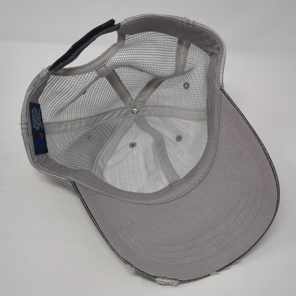 Super Sexy Chicken Lady Trucker Hat Gray OS Adjustable Mesh Back Distressed - Picture 6 of 8